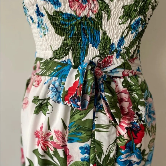 Iska Floral Maxi Dress Topical Print Floral 12 - Picture 5 of 5